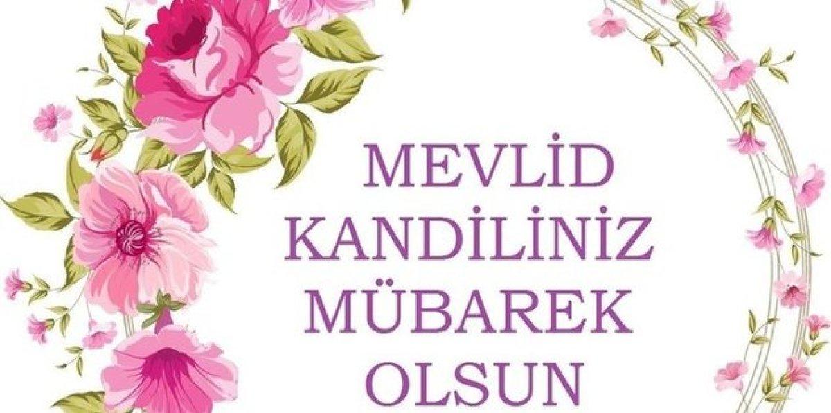 RESİMLİ KANDİL MESAJLARI! Mevlid Kandili mesajları 2022 | Resimli Mevlid Kandili mesajları