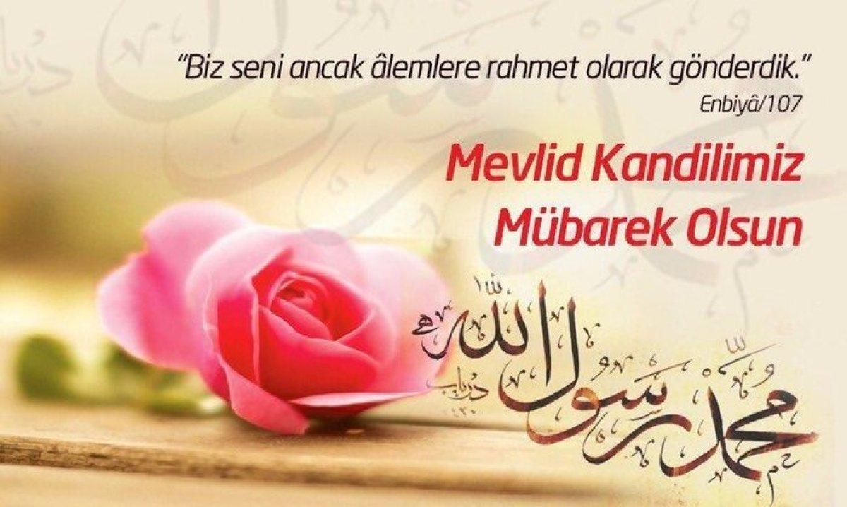 RESİMLİ KANDİL MESAJLARI! Mevlid Kandili mesajları 2022 | Resimli Mevlid Kandili mesajları