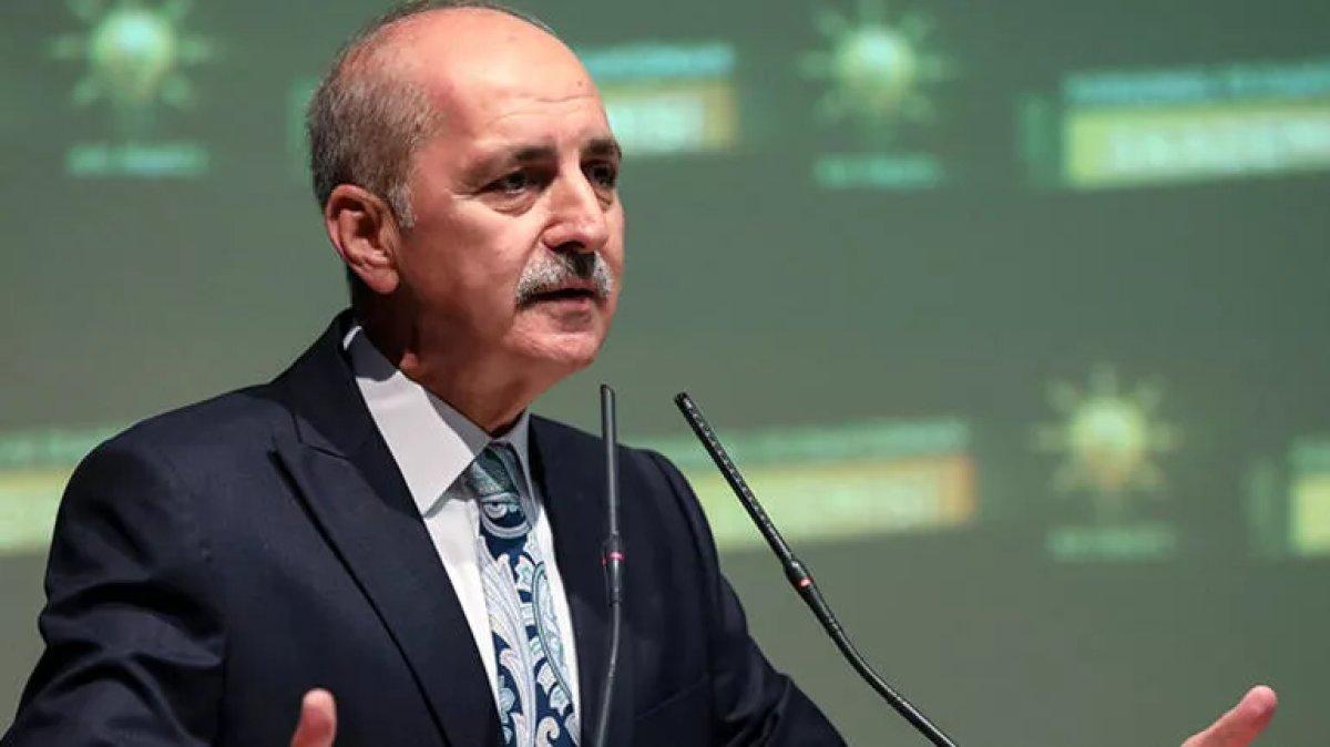 Numan Kurtulmuş: Yeni anayasaya CHP’nin kodları müsaade etmeyecektir