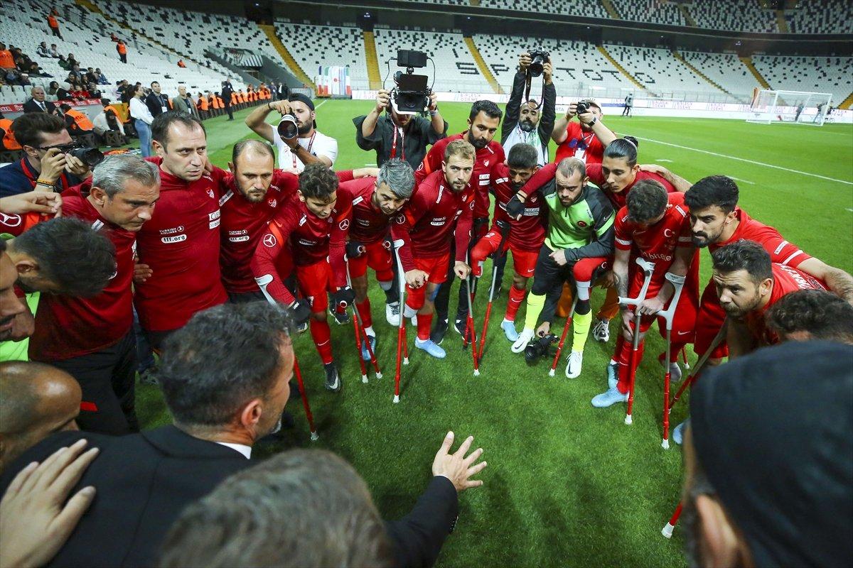 Ampute Futbol Milli Takımı, Özbekistan'ı yenerek finale yükseldi