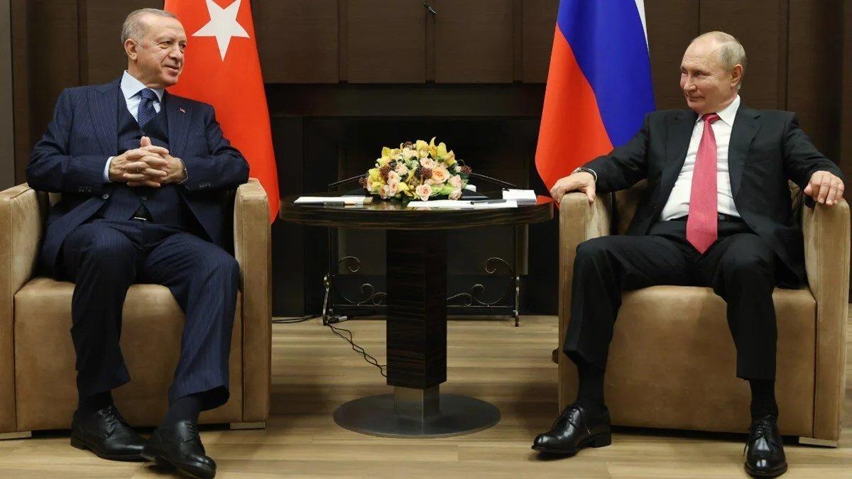 Cumhurbaşkanı Erdoğan ile Putin görüştü