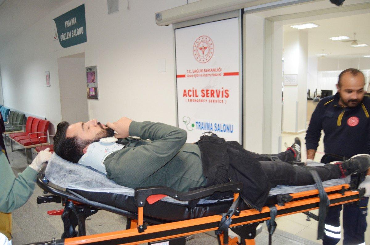 Aksaray'da öğretmenler okul dönüşü kaza yaptı