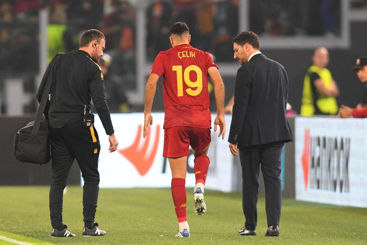 Roma'da Zeki Çelik sakatlandı