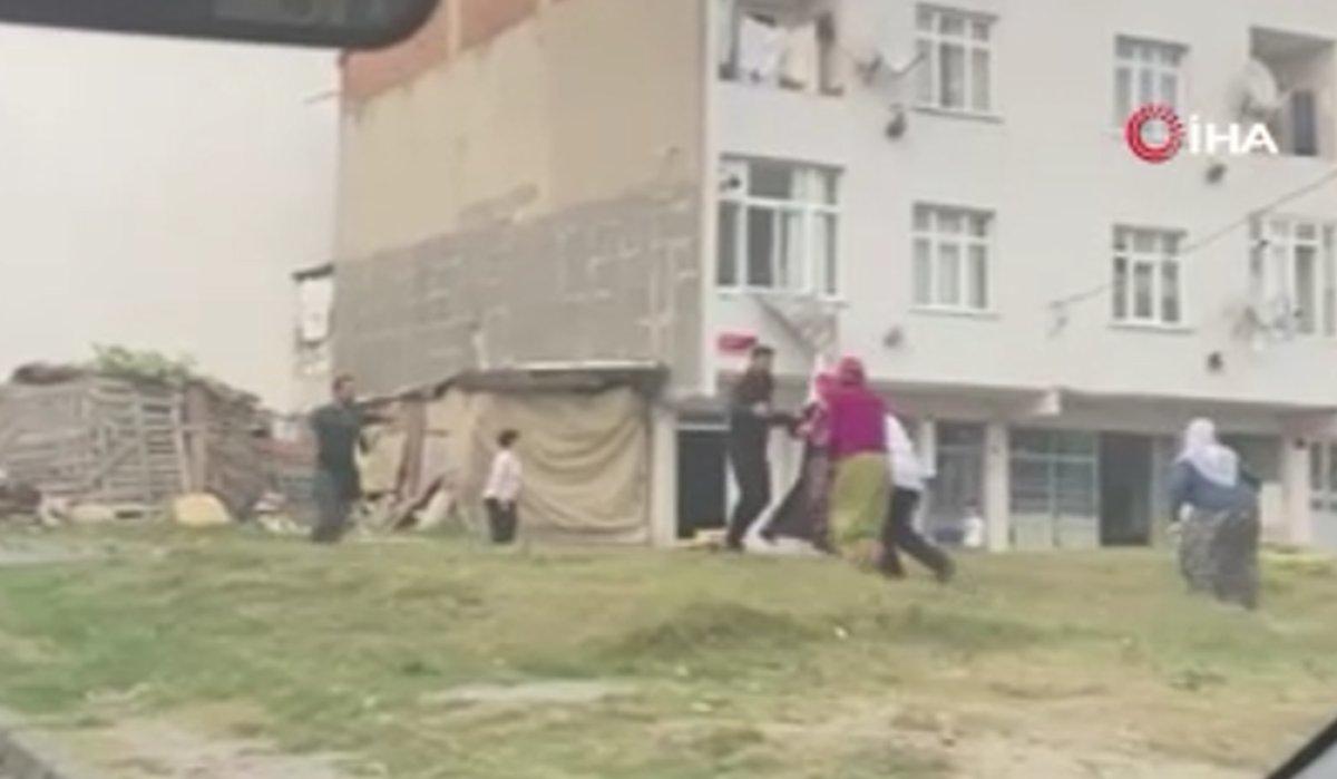 Arnavutköy’de miras kavgası: Aileler birbirine girdi