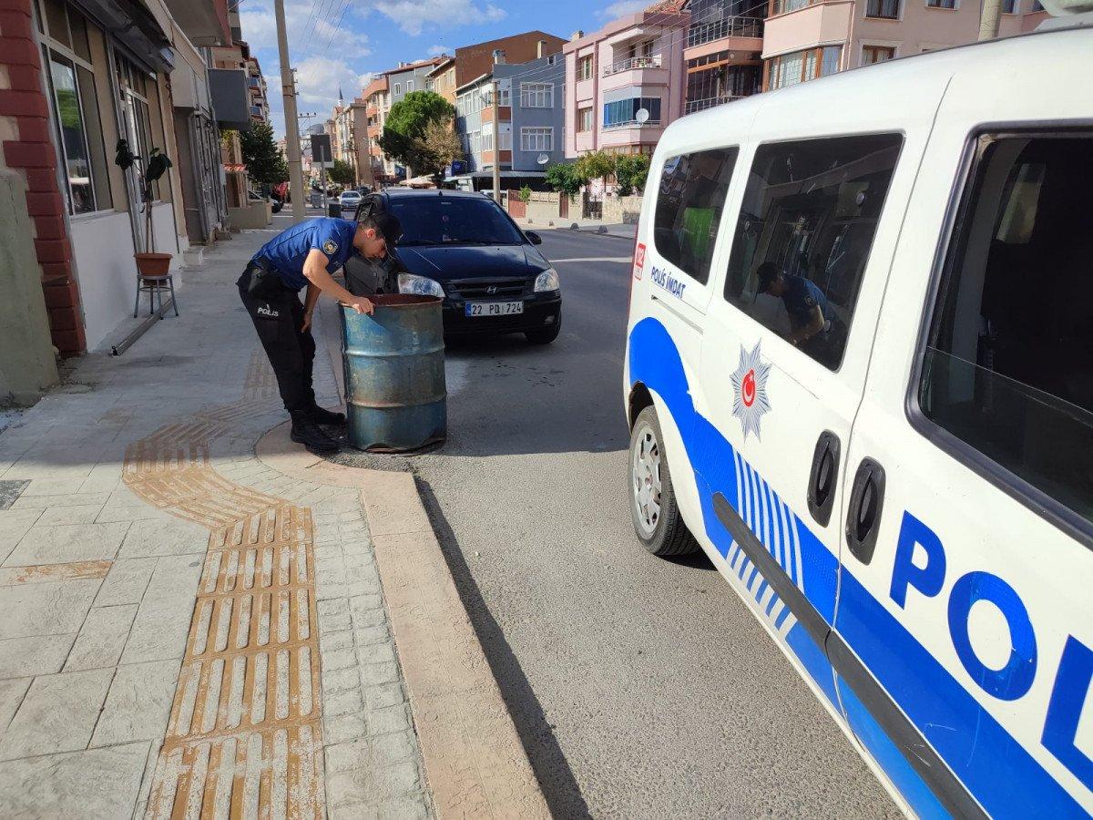 Edirne'de eski sevgilisini yaralayıp kendisini ihbar etti