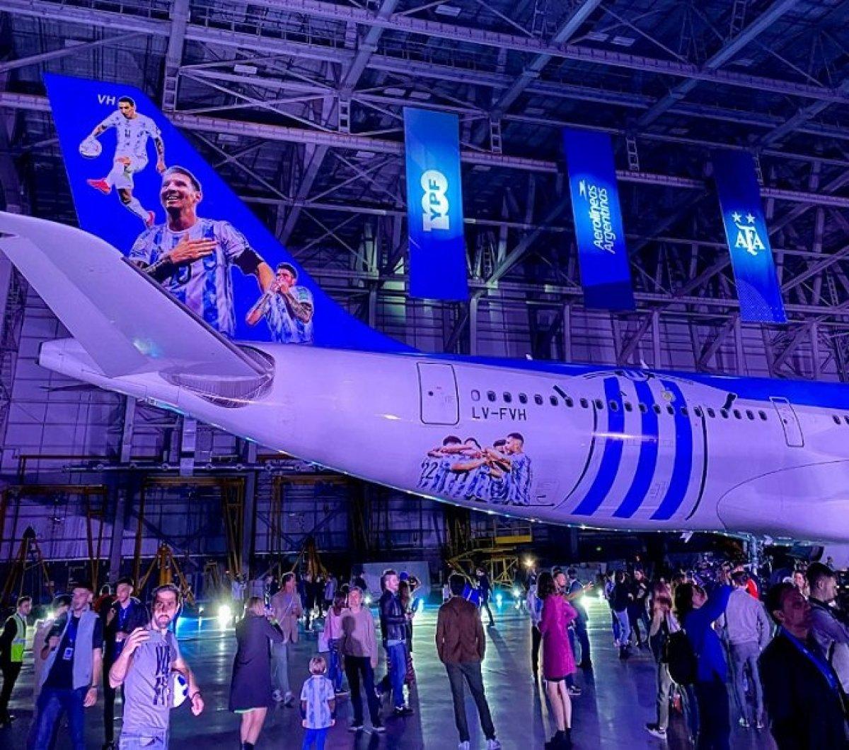 Arjantin'den Dünya Kupası'na özel uçak