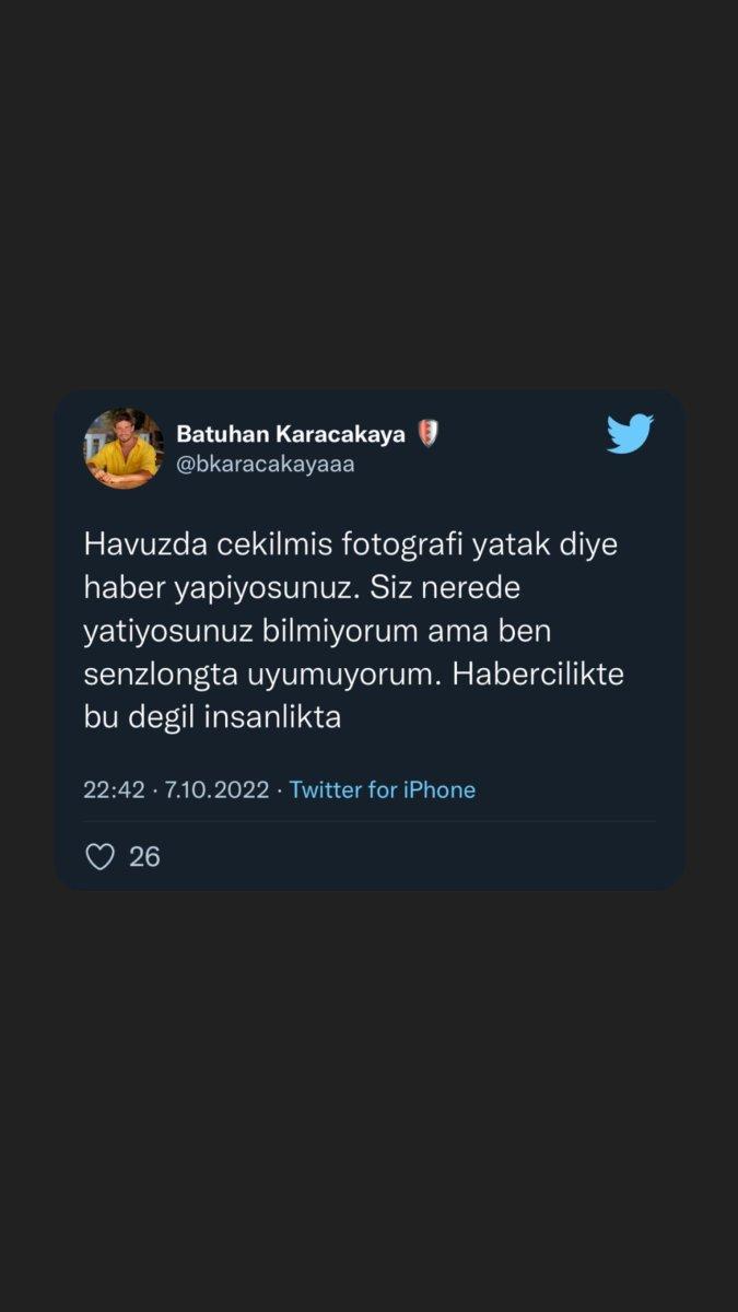 Batuhan Karacakaya, Ayşe Aslan ile aşk yaşıyor