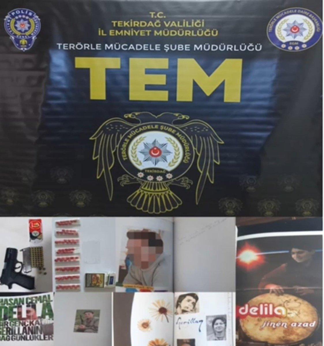 Tekirdağ'da PKK operasyonunda 6 kişi tutuklandı