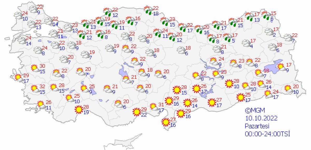 Meteoroloji uyardı: Yurt genelinde sağanak var