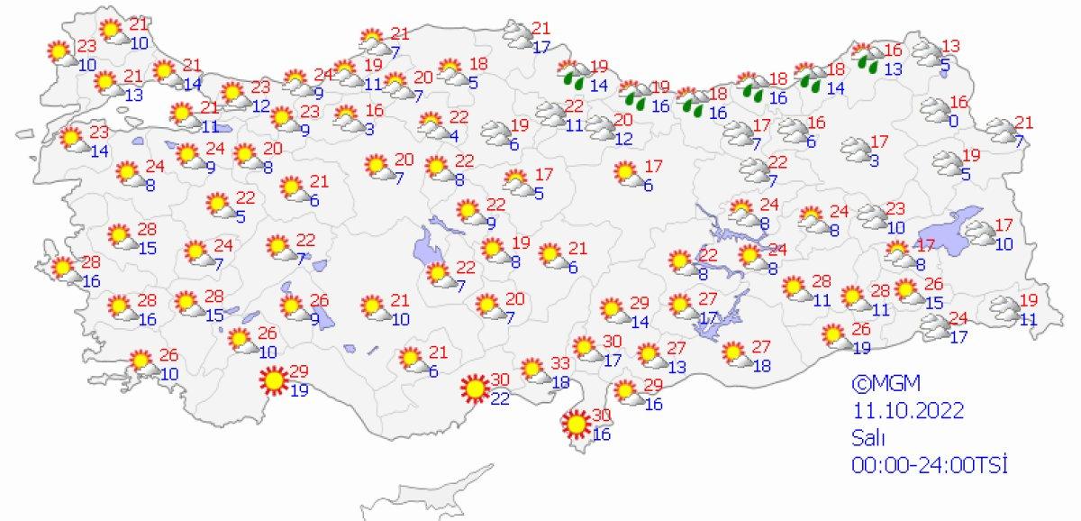 Meteoroloji uyardı: Yurt genelinde sağanak var