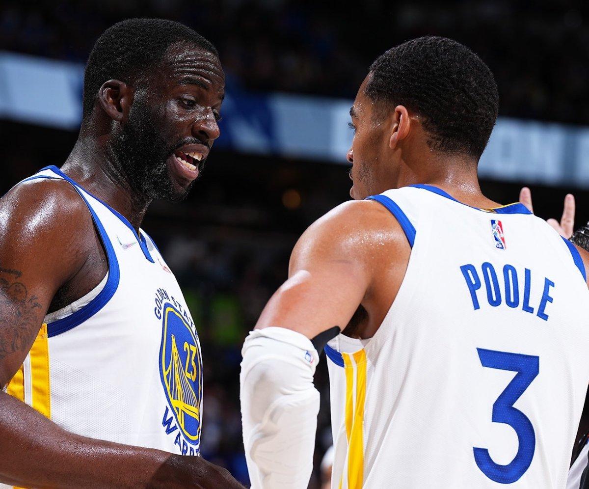 Draymond Green, takım arkadaşı Jordan Poole'a yumruk attı