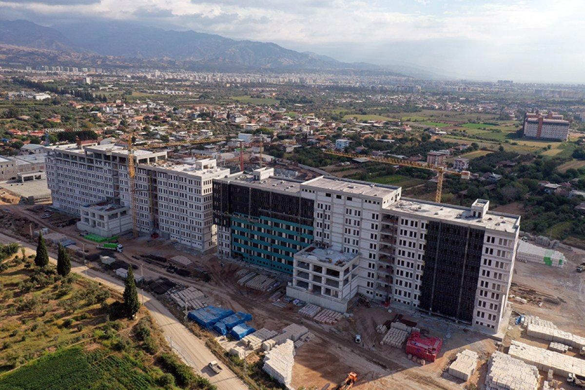 Aydın Şehir Hastanesi inşaatının yüzde 65'i tamamlandı