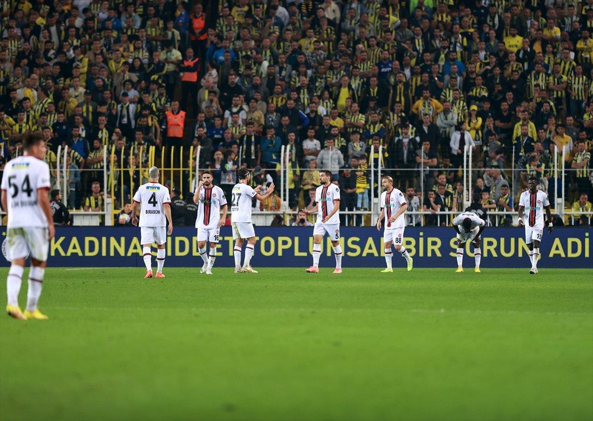 Fenerbahçe, Fatih Karagümrük'ü mağlup etti