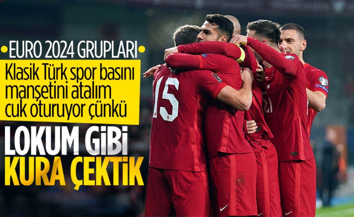 A Milli Takımımızın EURO 2024 kurasında şansı yaver gitti