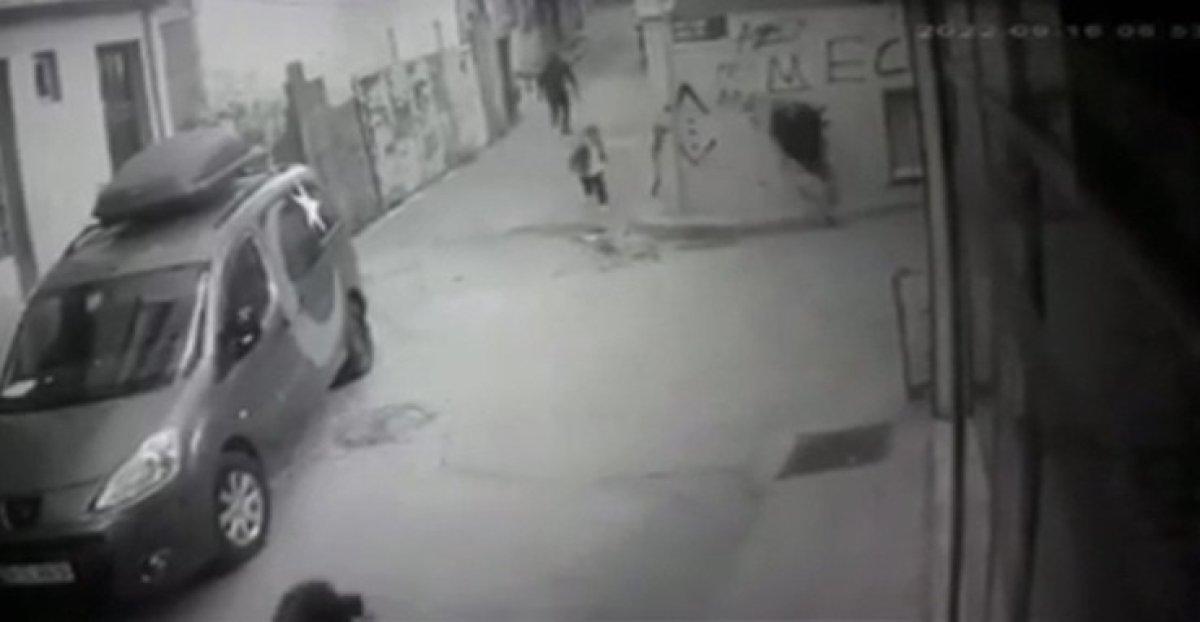 Beyoğlu'nda kızını okula bırakan babaya silahlı saldırı