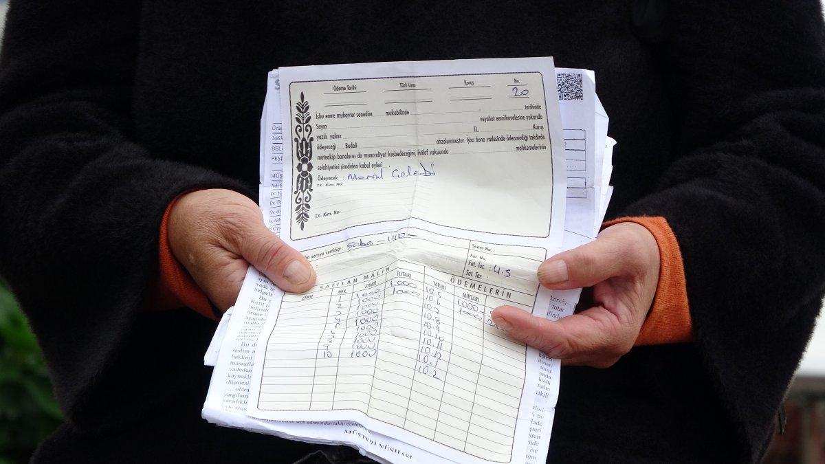 Ordu'da iş yerine gelen kadına acıdı: 51 bin TL borç ödüyorum