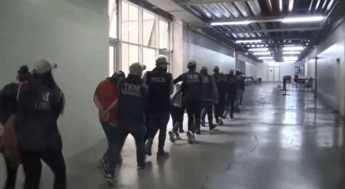 İstanbul'da terör operasyonunda 12 kişiye gözaltı
