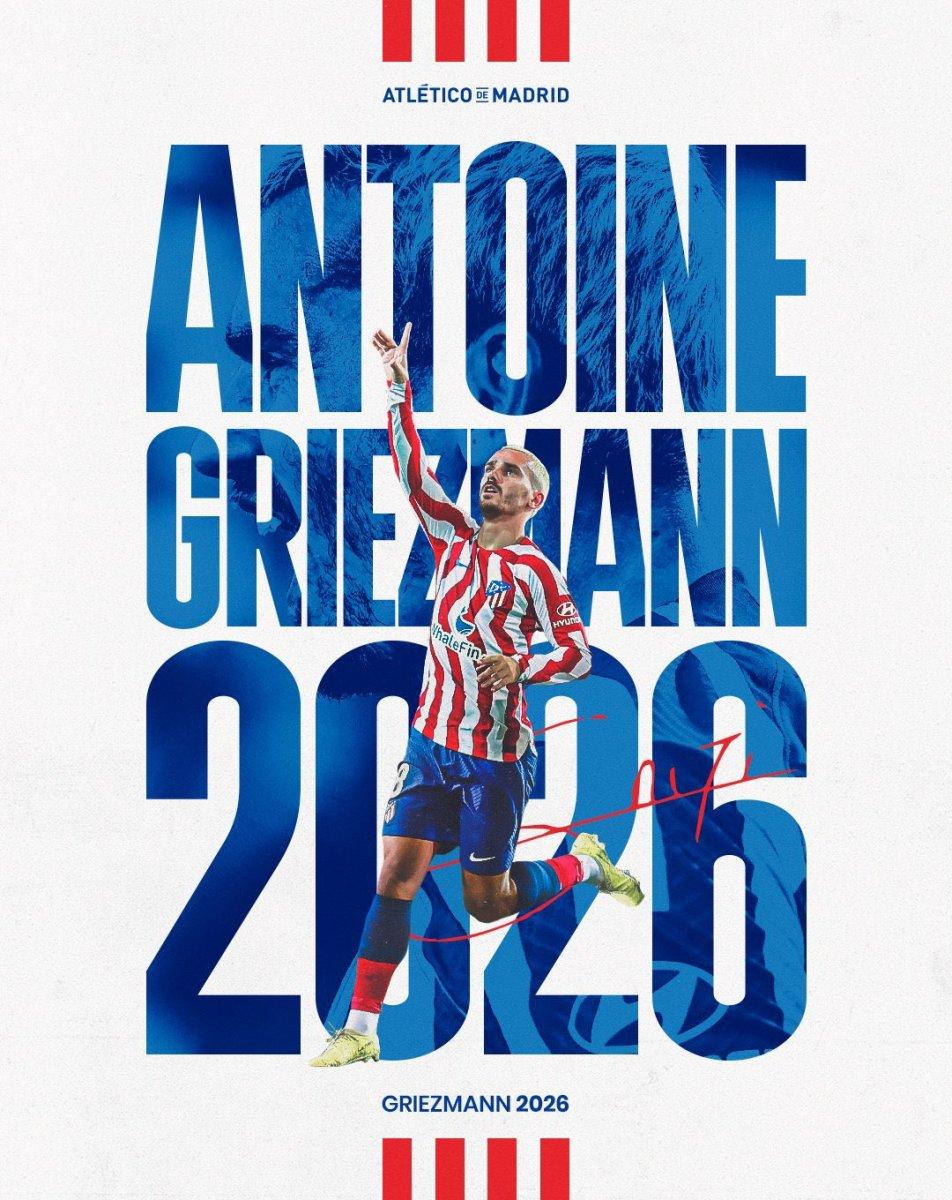 Atletico Madrid, Griezmann'ın bonservisini aldı