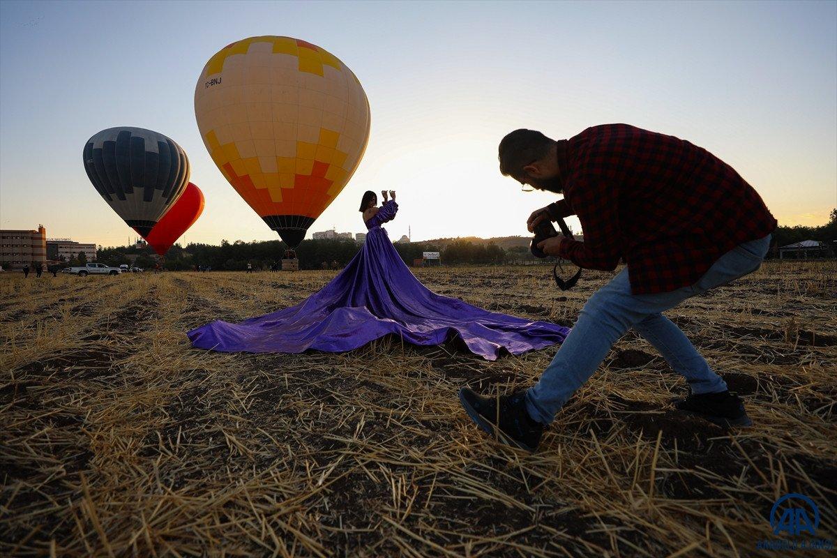 Diyarbakır Sur Kültür Festivali'nde Kapadokya'yı kıskandıracak balon manzaraları