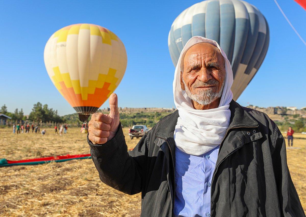 Diyarbakır Sur Kültür Festivali'nde Kapadokya'yı kıskandıracak balon manzaraları