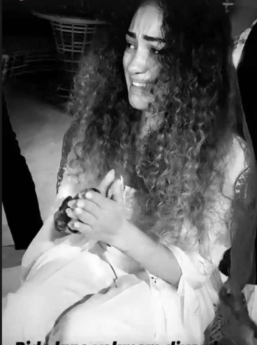 Dilan Çıtak Tatlıses, kına gecesinde ağladı