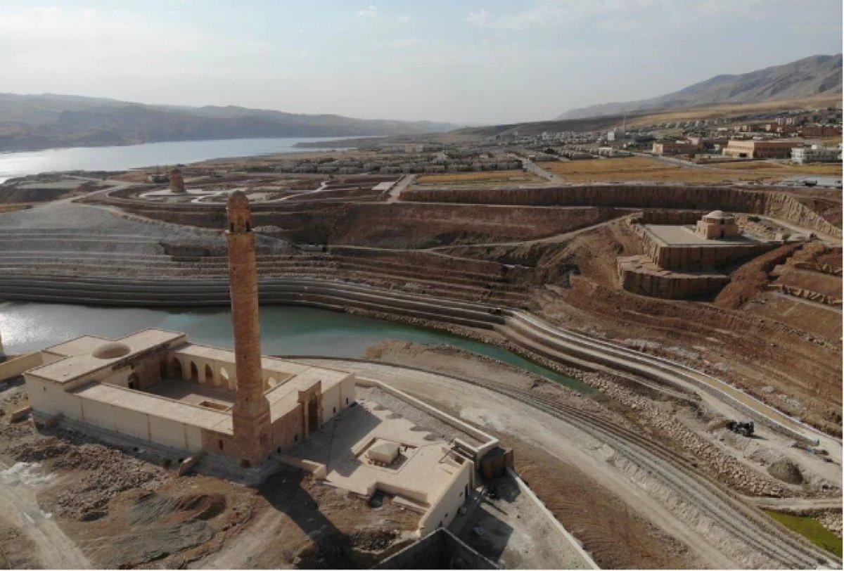 Tarihi kent Hasankeyf’te restorasyon çalışmaları tamamlandı