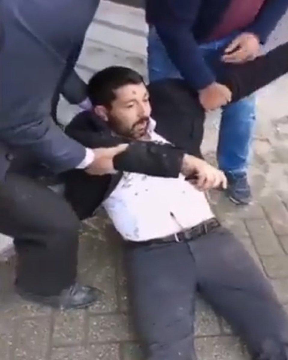 Hakkari’de terör elebaşı Öcalan’a özgürlük yürüyüşüne polis engel oldu