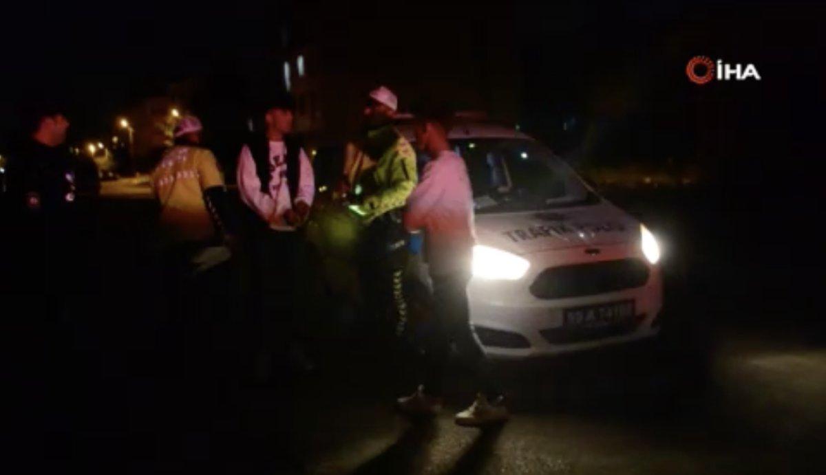 Tekirdağ'da kovalamaca sonrası yakalanan sürücü ehliyetsiz çıktı