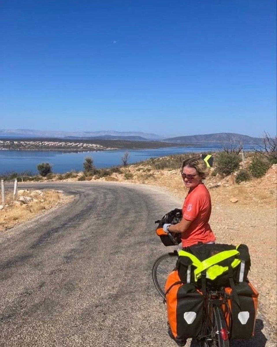 Fransa'da başlayan 107 günlük bisiklet turu Bodrum’da son buldu