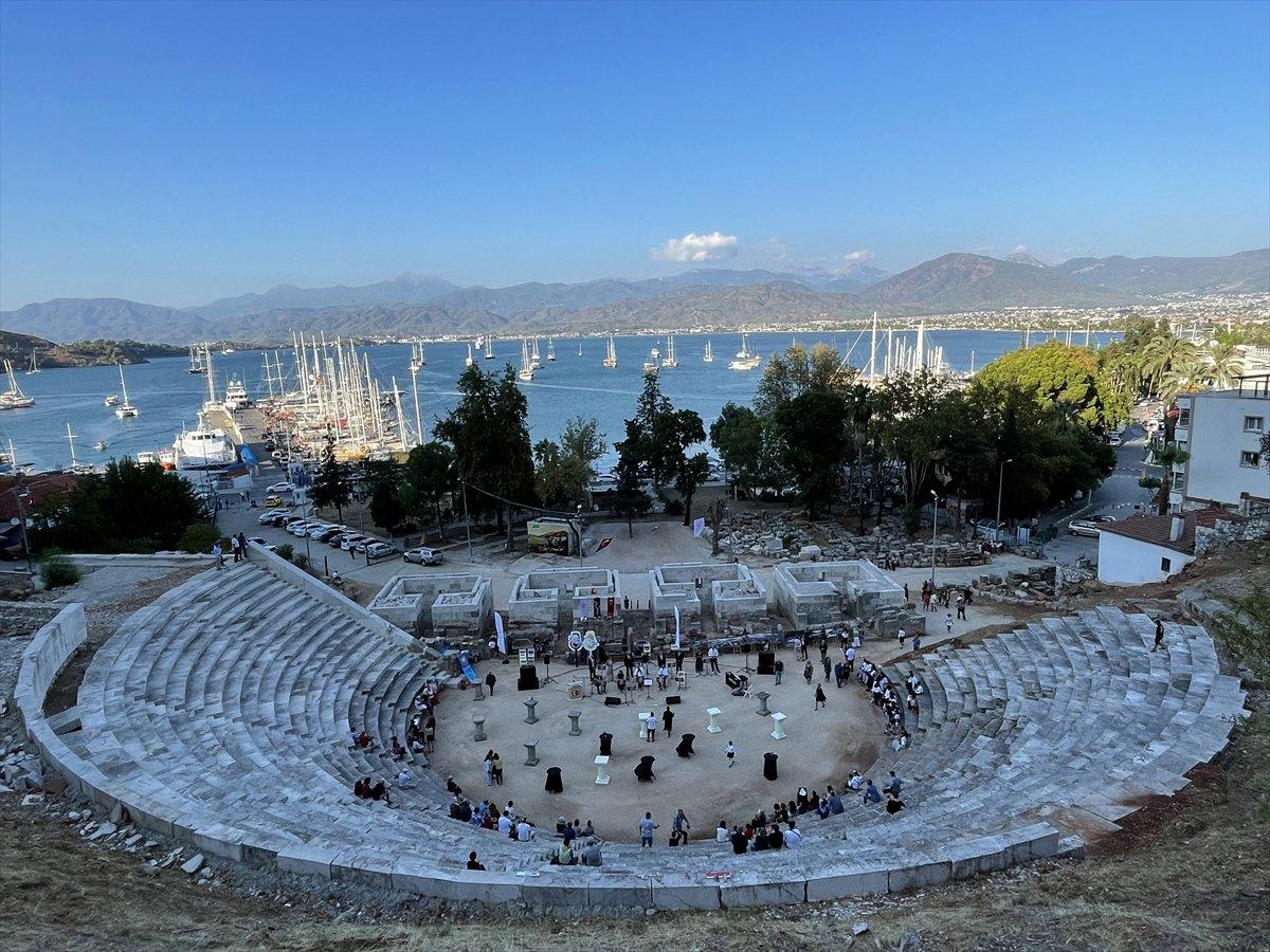 Fethiye'de Telmessos Antik Tiyatrosu yeniden açıldı