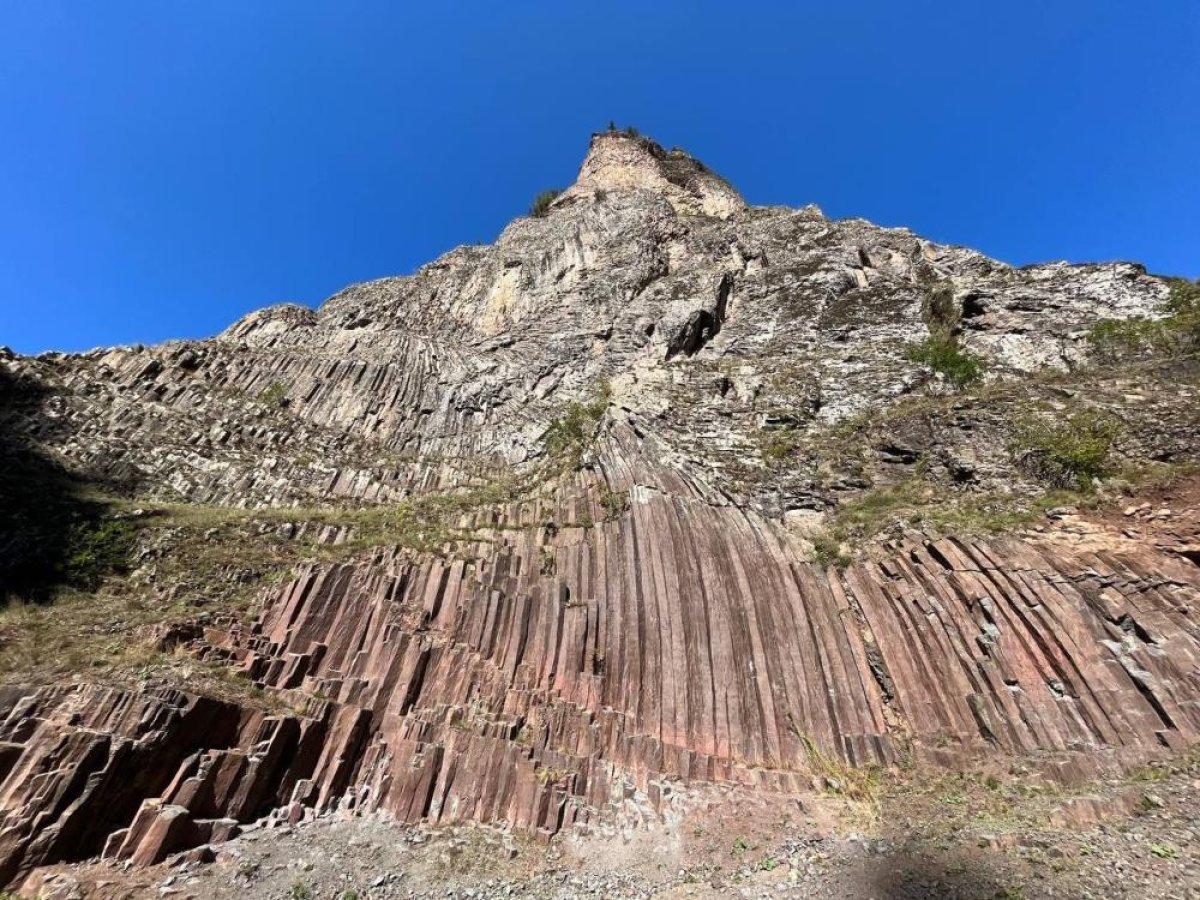Artvin'de Bazalt Kayalığı'na yoğun ilgi