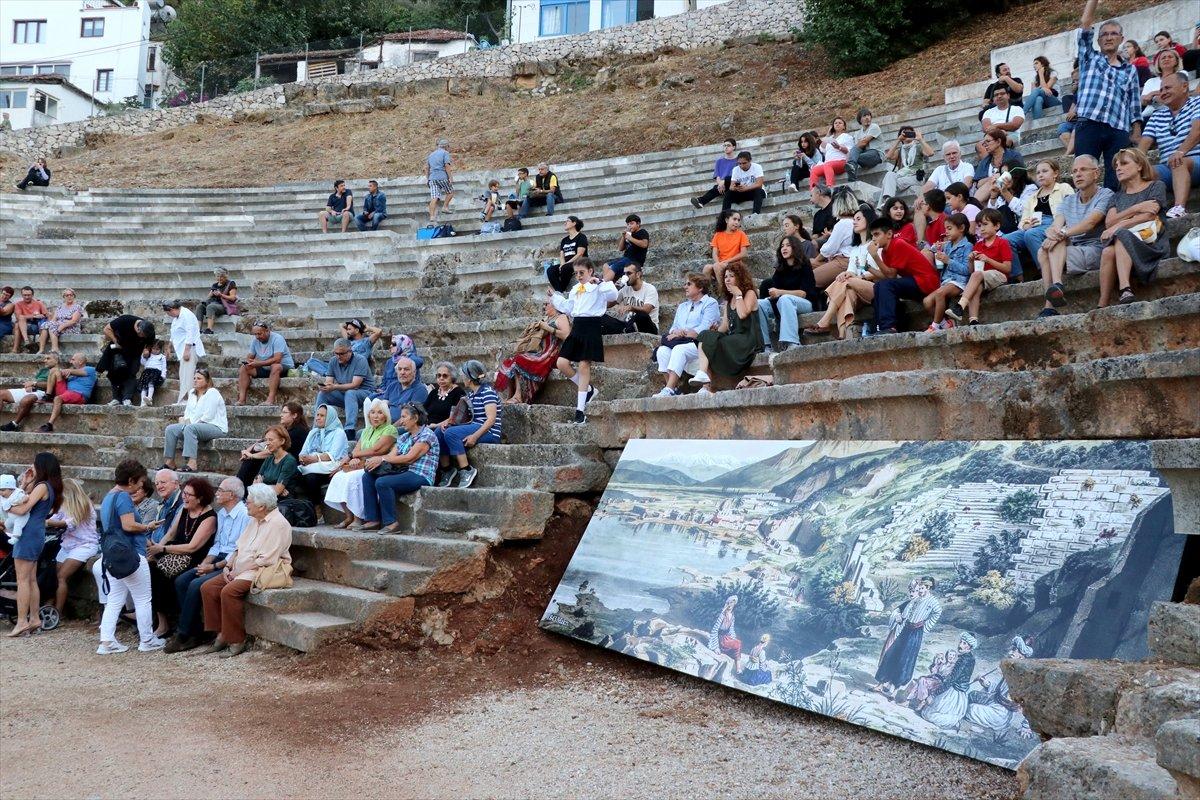 Fethiye'de Telmessos Antik Tiyatrosu yeniden açıldı