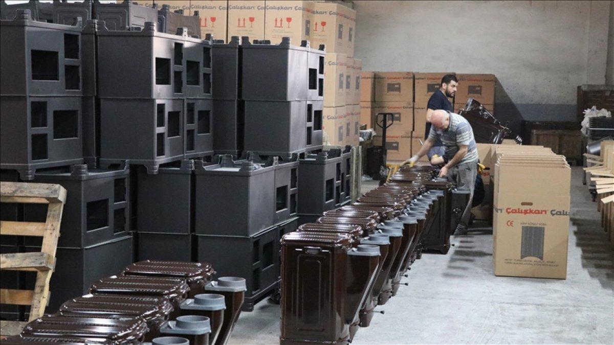 Avrupa'daki enerji krizi Türkiye'den soba talebini artırdı