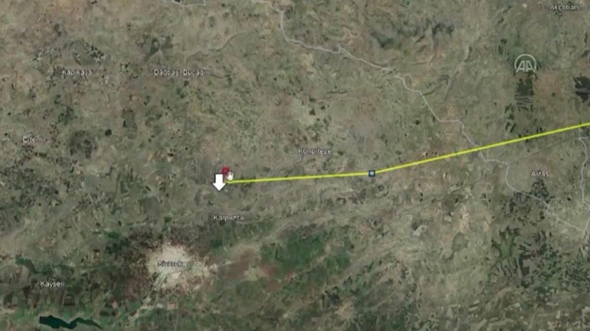 Iğdır'dan takibe alınan bozkır kartalı göçe başladı