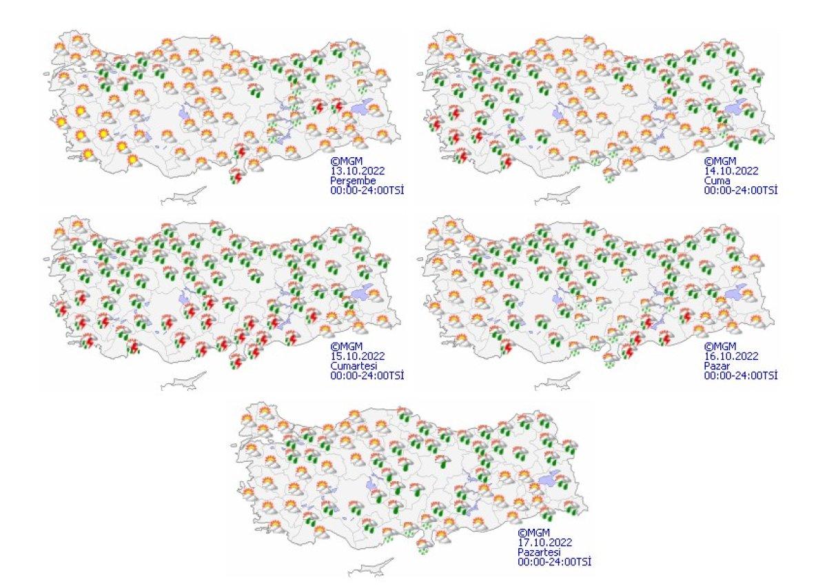 Hafta sonu sağanak yağış etkili olacak