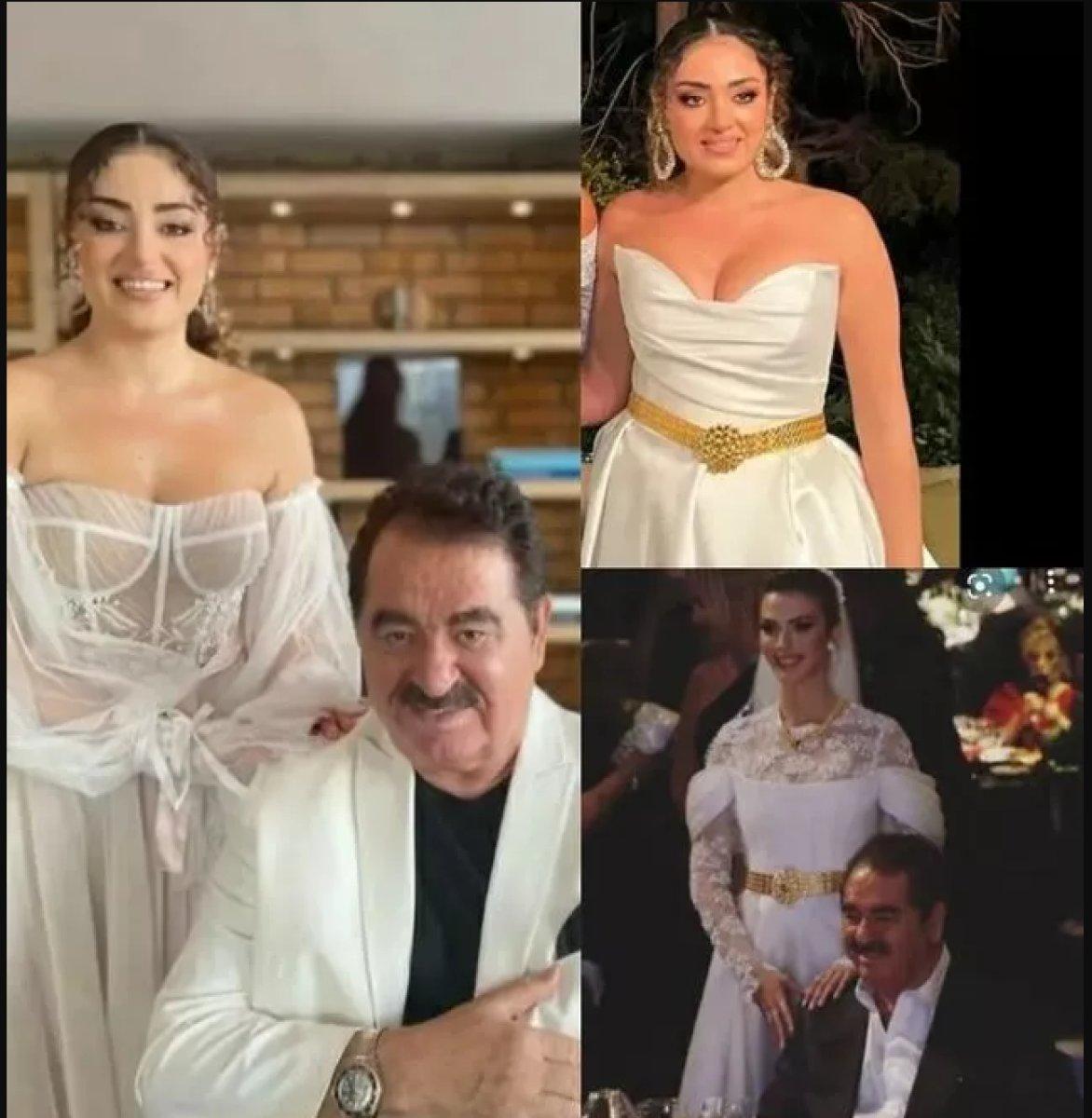 İbrahim Tatlıses, kızı Dilan Çıtak'a altın kemer taktı