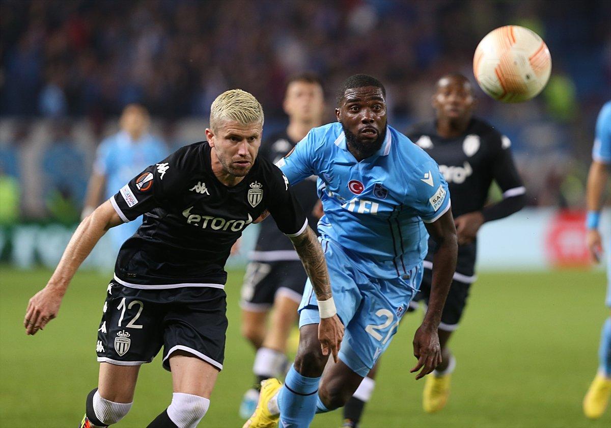 Trabzonspor evinde Monaco'ya 4 attı