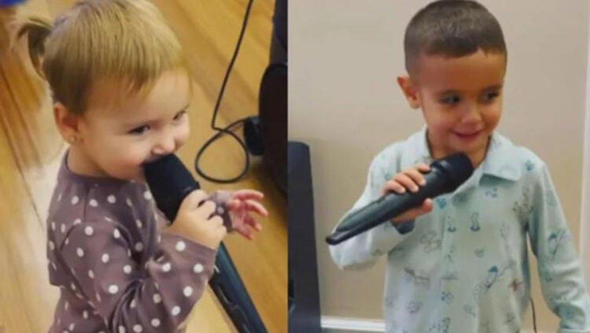 Alişan'ın çocukları düet yaptı