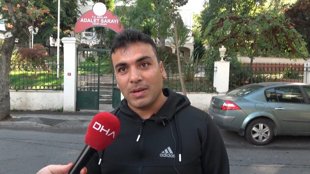 Büyükada'daki kavgada kopan kulağını martı kapmıştı: Mahkemeye çıktı