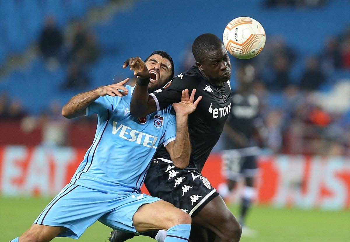 Trabzonspor evinde Monaco'ya 4 attı