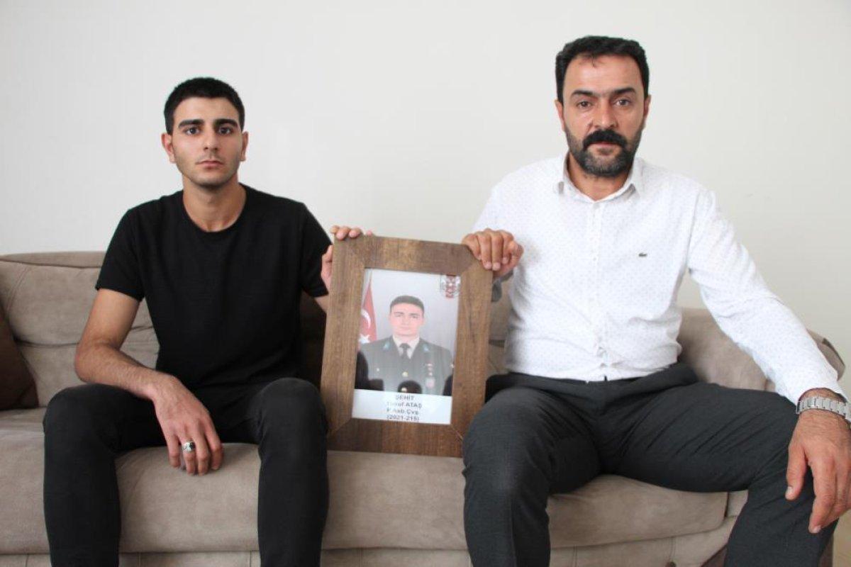 Şehit Yusuf Ataş'ın babası: Yaşarken de rahmetli olunca da bizi sevindirdi