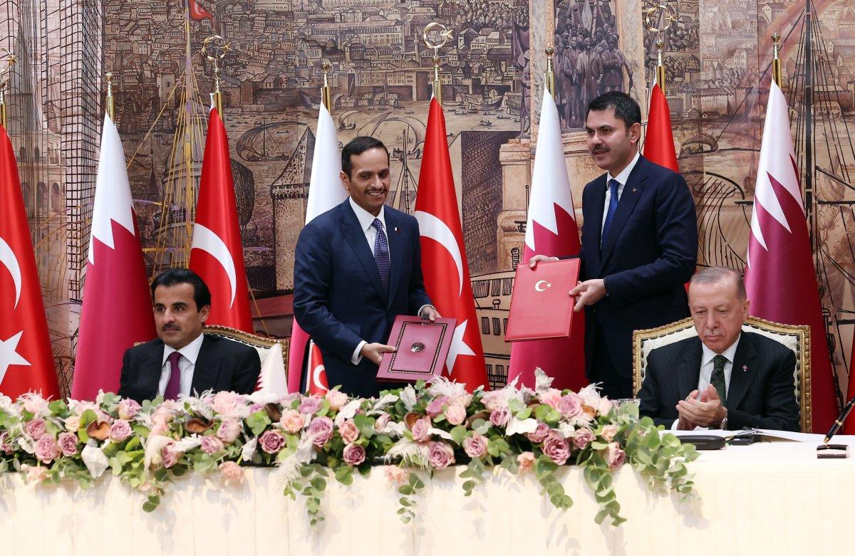 Türkiye ile Katar arasında 11 anlaşma imzalandı