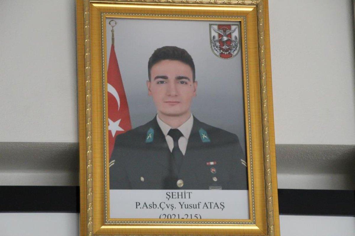 Şehit Yusuf Ataş'ın babası: Yaşarken de rahmetli olunca da bizi sevindirdi