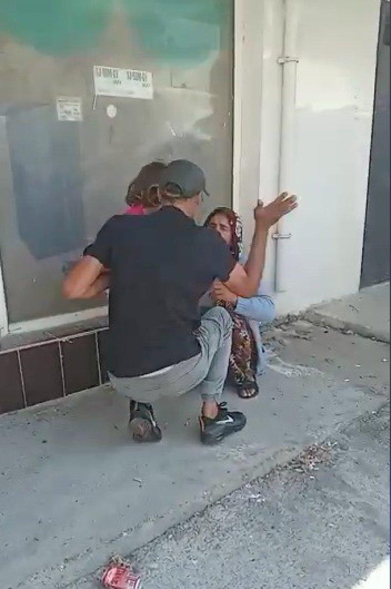 Antalya'da dilendirdiği karısını para için dövdü
