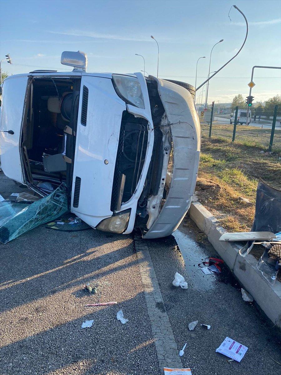 Denizlispor kafilesi, deplasman dönüşü kaza geçirdi