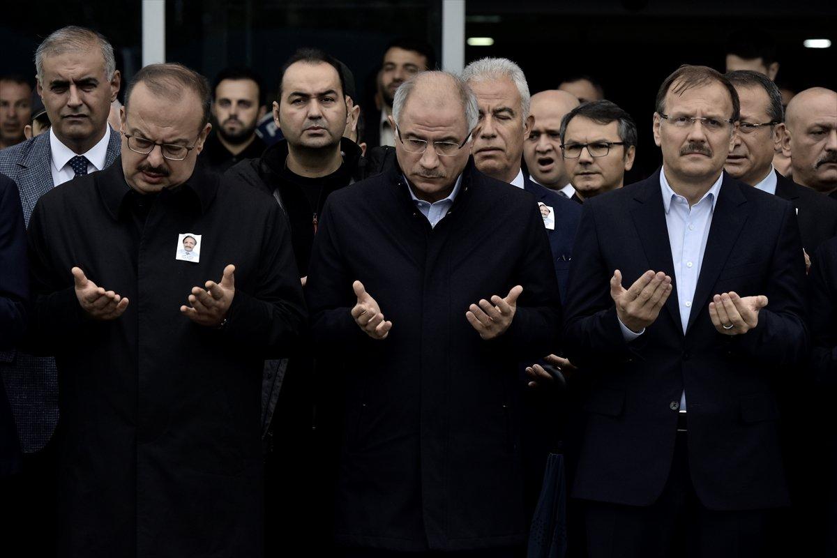 Bursa'da şehit olan polis için tören