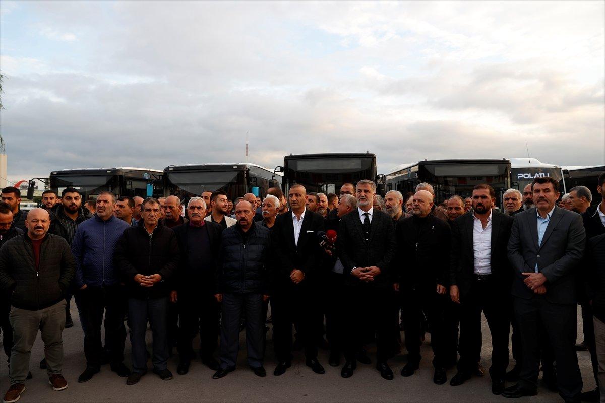 Ankara'da özel halk otobüsleri kontak kapattı