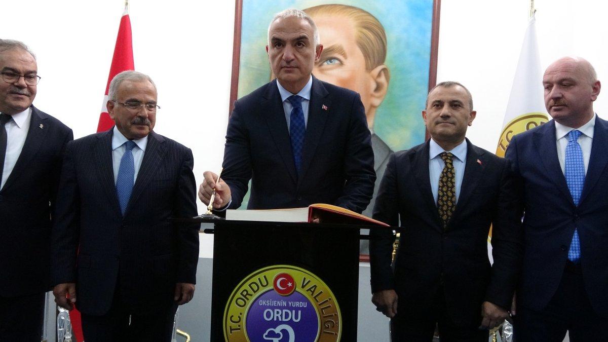 Mehmet Nuri Ersoy: Ordu’nun potansiyeli çok fazla