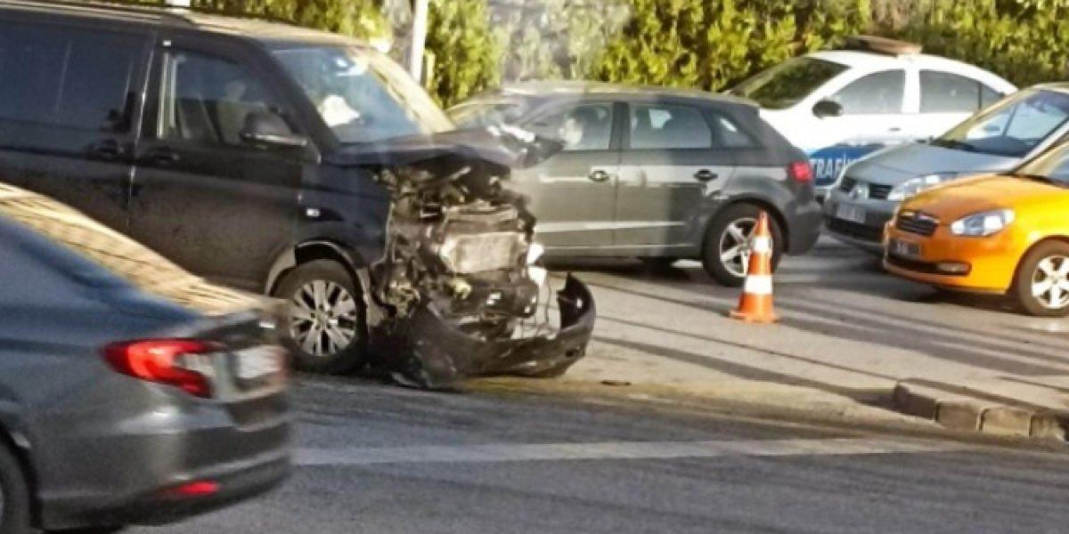 HDP'li vekillerin Ankara'da karıştığı kazanın görüntüsü