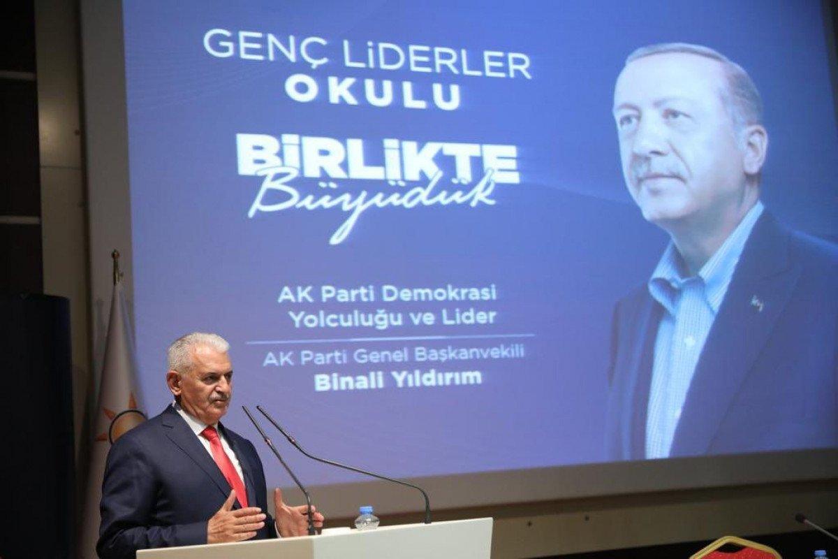 Binali Yıldırım: Gençlerin enerjisi, Türkiye'nin güvencesidir